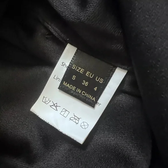 NWOT Black sequin mini skirt - Picture 3 of 3